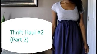 YouTube│Thrift Haul #2 (Part 2)