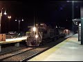 SEPTA rail washer at North Wales October 22 2008