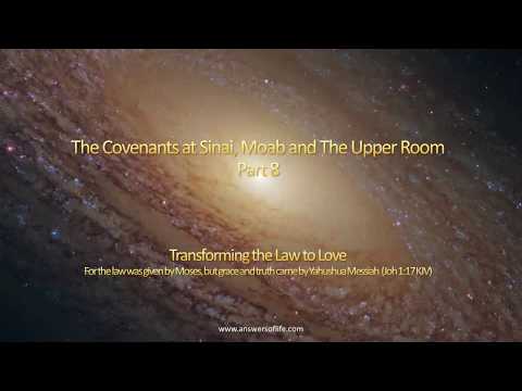 Transcript – Part 8 – Hebrews 9 & 10 points to the old covenant at Moab ...