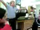 lapworth trying to do a heel stretch