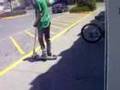 haaaa jerrod's skooter skiills.