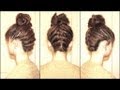 Gyaru Upside Down Braided Bun