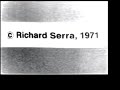 Hand Catching Lead, Richard Serra