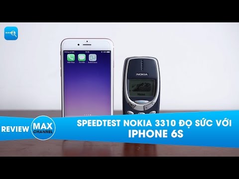 [Vui] Siêu phẩm Nokia 3310 đọ sức với iPhone 6s