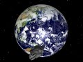 Earth and meteor take 1 - Blender render
