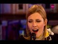 Elodie Frégé au journal des Francos de la RTBF