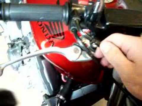 how to fit a pw50 throttle cable