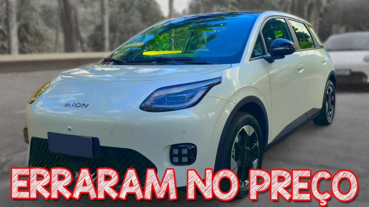 ERRARAM TOTALMENTE O PREÇO! Avaliação GAC Aion UT 2026
