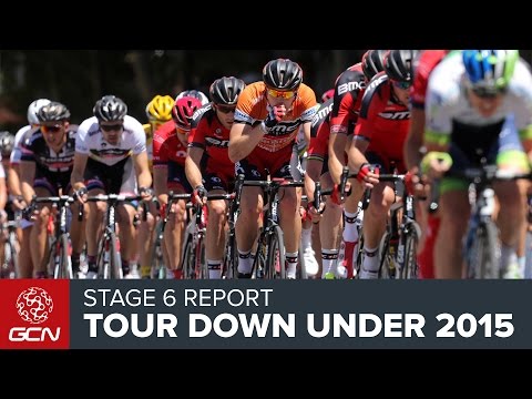 Tour Down Under 2015 - Stage 6 Race Report