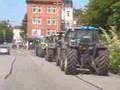 Milchstreik: Auf Dem Weg Zur Bdm-kundgebung In Kiel