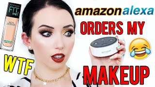 AMAZON ALEXA PICKS MY MAKEUP....HOW DID SHE KNOW?!