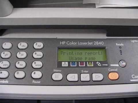 HP Color LaserJet 2840 Printer