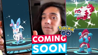 SYLVEON & SHINY GALARIAN ZIGZAGOON IN POKÉMON GO! + YVELTAL & MORE (Luminous Legends Y Event) by Trainer Tips