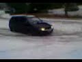 VW Polo 6N 75hp in the Snow Drift Donut