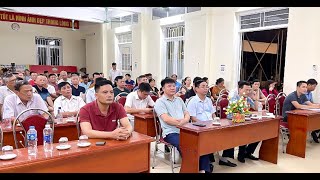 Hội nghị thông báo kế hoạch khởi công xây dựng công trình chỉnh trang tuyến đường Lựng Xanh