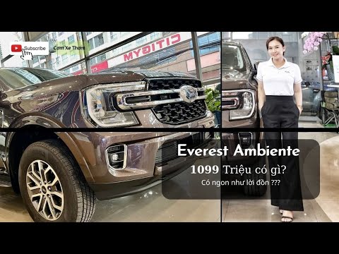 Ford Everest Ambiente 2023 Next Gen có đáng mua | Cơm Xe Thơm