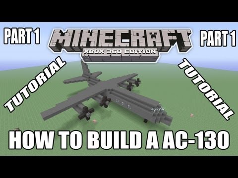 how to make a c130 in minecraft
