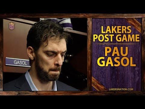 Video: Lakers vs. Clippers: Pau Gasol Asked Whether He's Questioned Management's Decisions