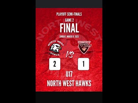 BCEHL Semi finals 4 wins 0 losses GAA 1.75 in the playoffs