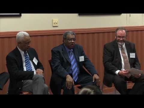 Sweatt family panel with author Gary Lavergne