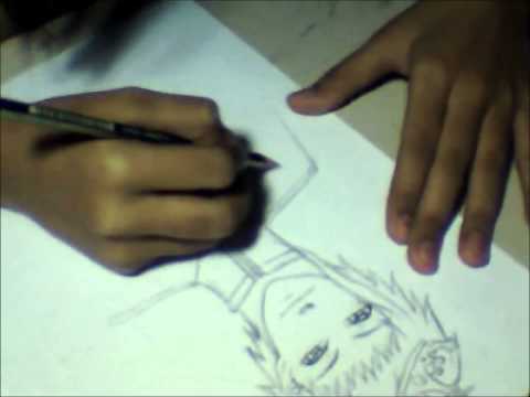 Time Lapse Drawing- My OC Ganjou Seitou
