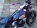 Harley 1940 Knucklehead idling