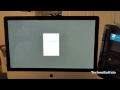Quad Core iMac + SSD 1st Bootup