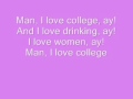 I love collage-Asher Roth Lyrics!