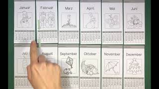 Klasse 2 - Der Kalender