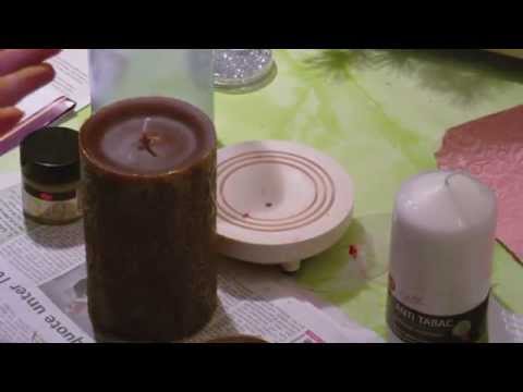 Kerzen gießen - alte Stumpenkerze ummanteln mit Hilfe vom Candleboy