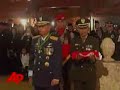 Former Indonesian President Suharto, who led a military dictatorship for three decades and whose regime killed hundreds of thousands of left-wing opponents, was laid to rest on Monday at a state funeral. (Jan. 28)