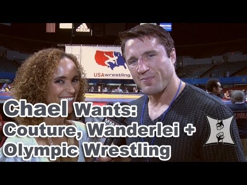 UFC's Chael Sonnen on Facing Randy Couture, Wanderlei Silva + Saving Olympic Wrestling