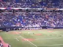 Shayna Robinson - end of National Anthem at Twins Game