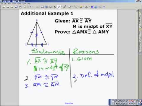 how to prove congruence