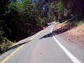 Liz Haas on board from Middletown ,Ca. going to Loch Lomand atop Cobb Mountian.  Slow entry to twisties on 92HP Buell Motorcycle...lets ride along...Shall we?