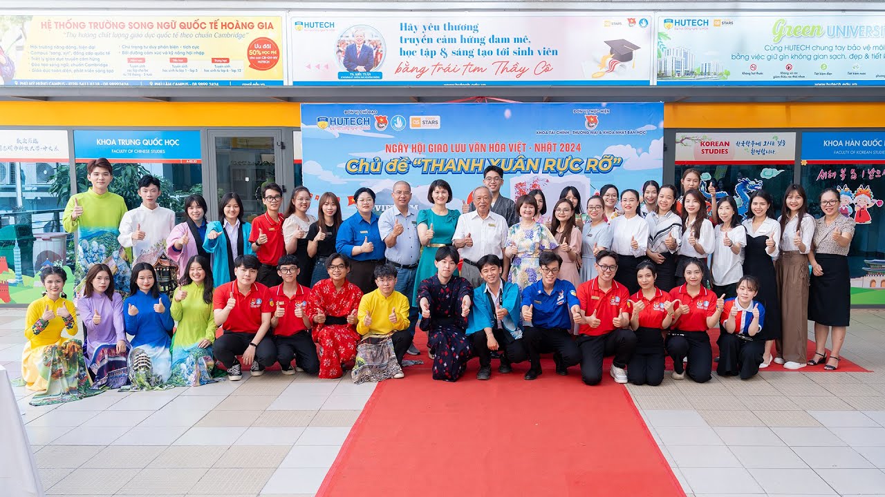 [Video] Sinh viên HUTECH hào hứng trải nghiệm Ngày hội giao lưu văn hóa Việt - Nhật 2024 17
