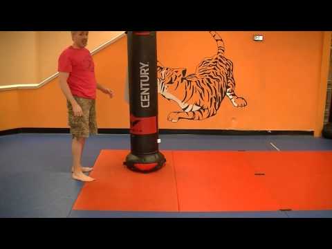 how to fasten a punching bag