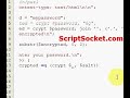 perl tutorial 106   encryption using crypt function