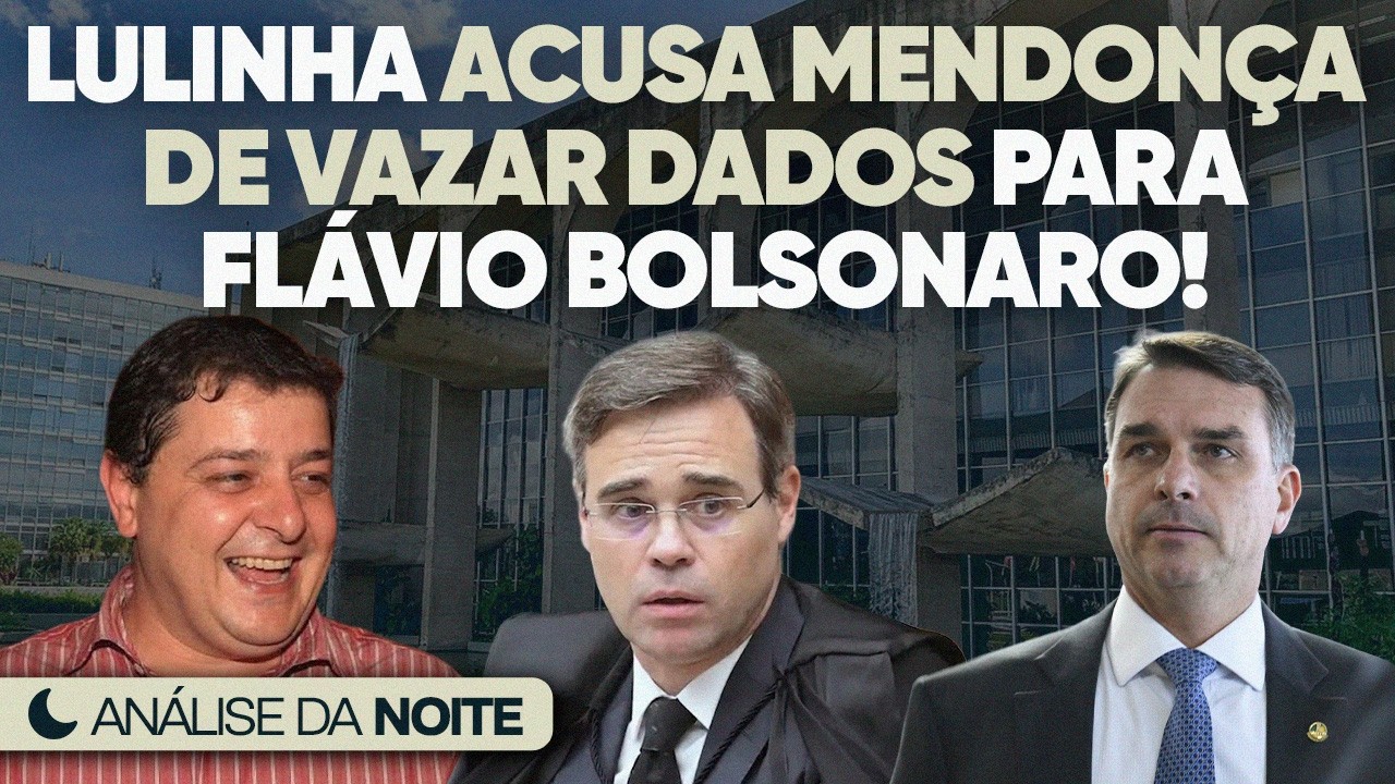 🚨 Lulinha Acusa Mendonça de Vazar Para Flávio!