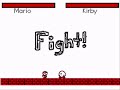 Mario vs Kirby