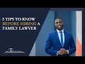 Hiring A Family Lawyer Like No Other