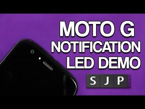 how to display battery percentage in moto g