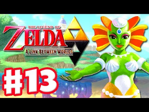 The Legend of Zelda: A Link Between Worlds - Gameplay Walkthrough Part 13 - Swamp Palace (3DS)
