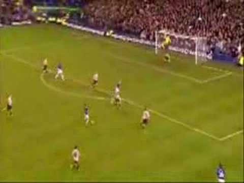 Everton, Goles dela Temporada 2007 - 2008