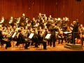 final del concierto de trompeta en la ucv con la osjsb