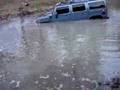 Did the Hummer make it through the Pond???
