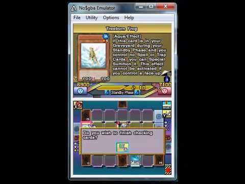 how to play yugioh wc 2011 on no$gba