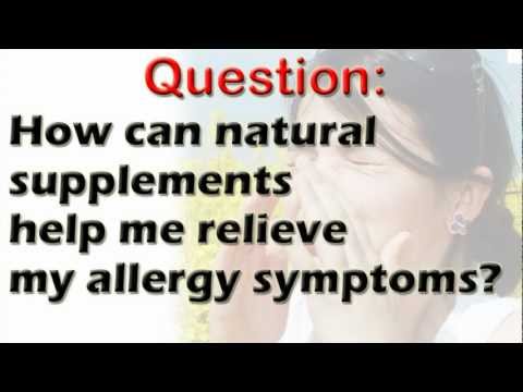 how to relieve allergy symptoms naturally