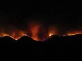 Wildfire on the 5 freeway in California 10-24-2007 Wildfire on the 5 freeway in California 10-24-2007