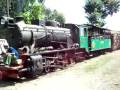 TM VI or tasikmadu steam locomotive in action